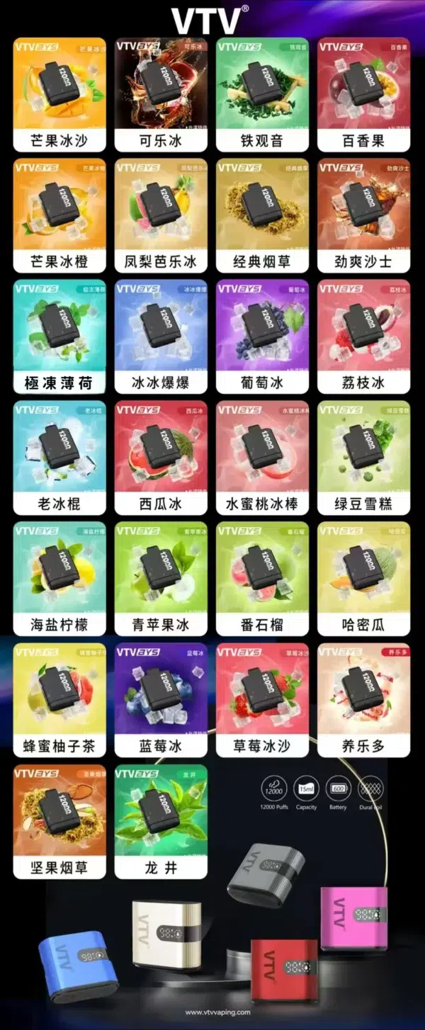 VTV BYS 煙彈<br>10盒送主機<br>12000口